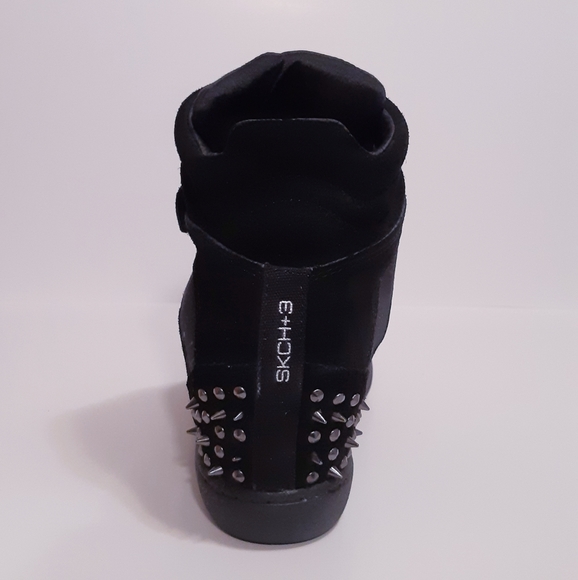 Skechers SKCH+3 Black Studs and Spikes - Picture 5 of 7